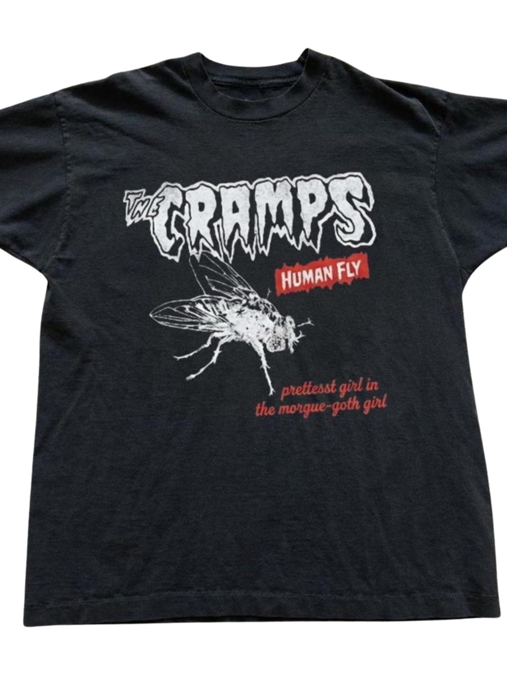 Gildan Black The Cramps "Human Fly" Graphic Tee, Gift For Him, For Her